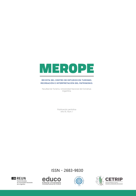 MEROPE. Revista semestral del Centro de Estudios en Turismo, Recreación e Iinterpretación del Patrimonio. ISSN - 2683-9830