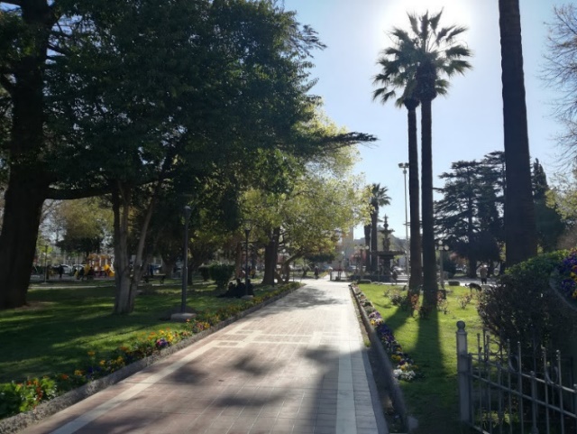Plaza 12 de Febrero Maipú Mendoza.
