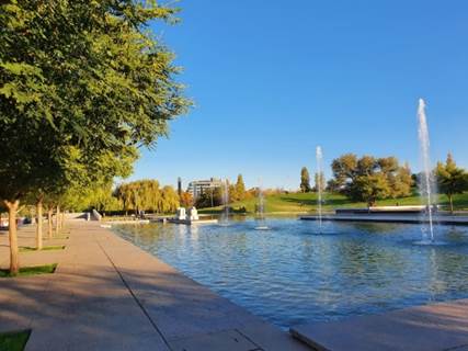 Parque Central Ciudad de Mendoza Mendoza. 