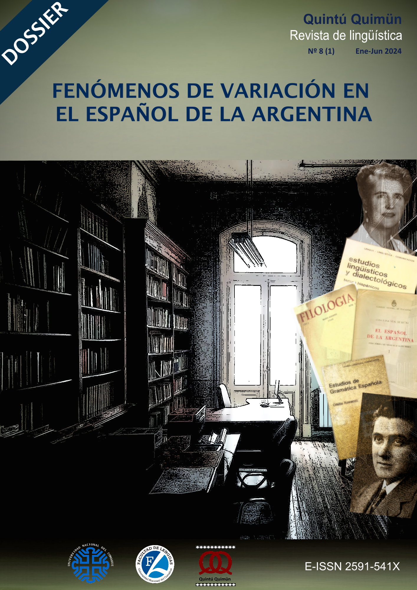Tapa del dossier Fenomenos de variaci´´on en el español de la Argentina