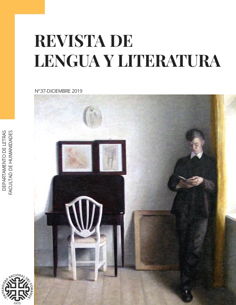 					Ver Núm. 37 (2019): Revista de Lengua y Literatura
				